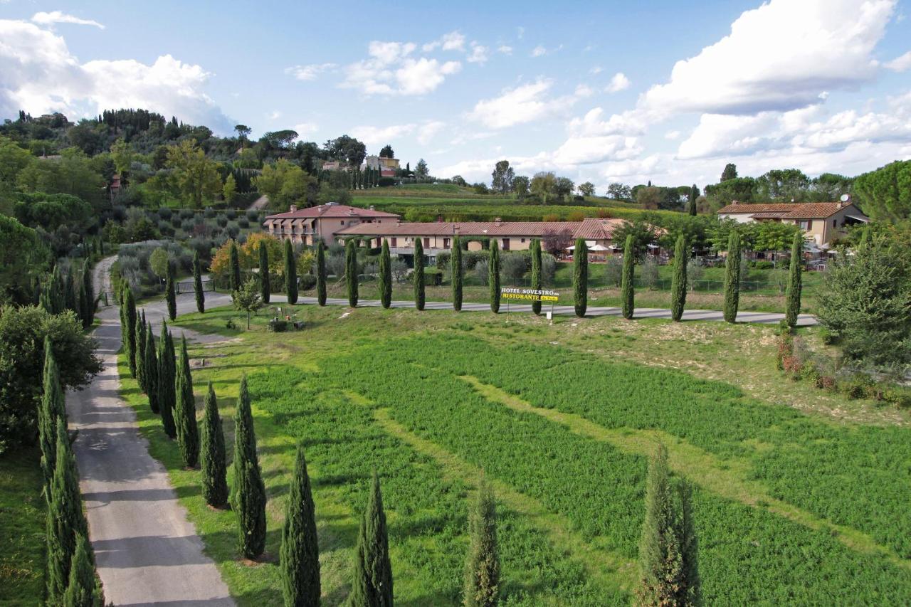 Hotel Sovestro San Gimignano Bagian luar foto